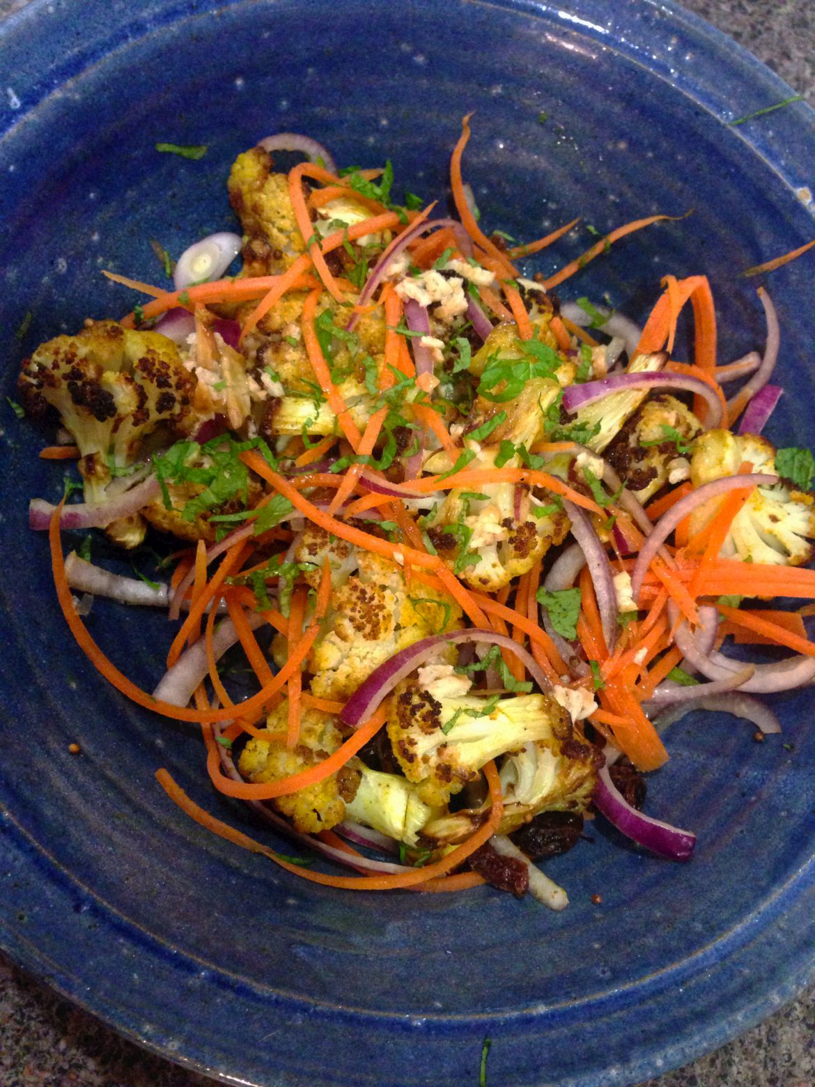 Spiced Cauliflower Salad