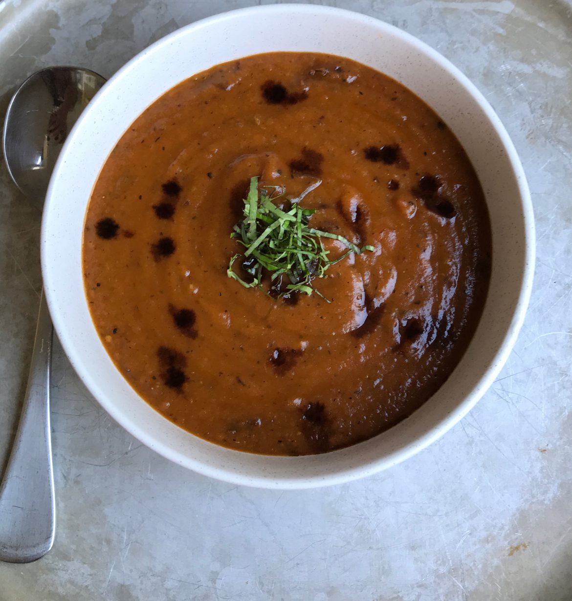 Grilled Vegetable Soup