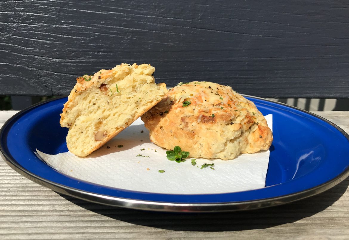Blue Cheese and Walnut Rolls