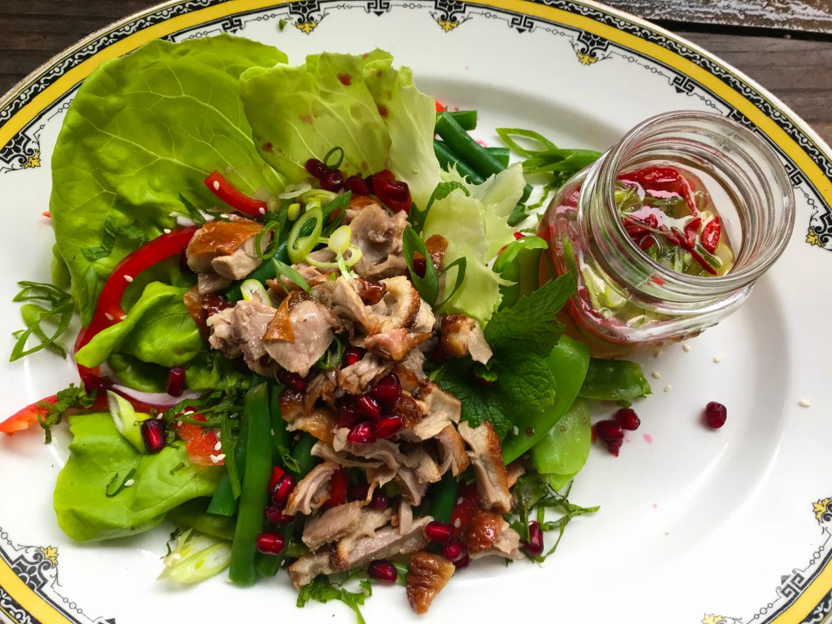 Hot and Sour Duck Salad