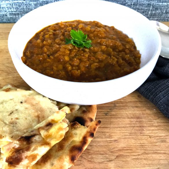 Spiced Tomato, Lentil and Coconut Soup