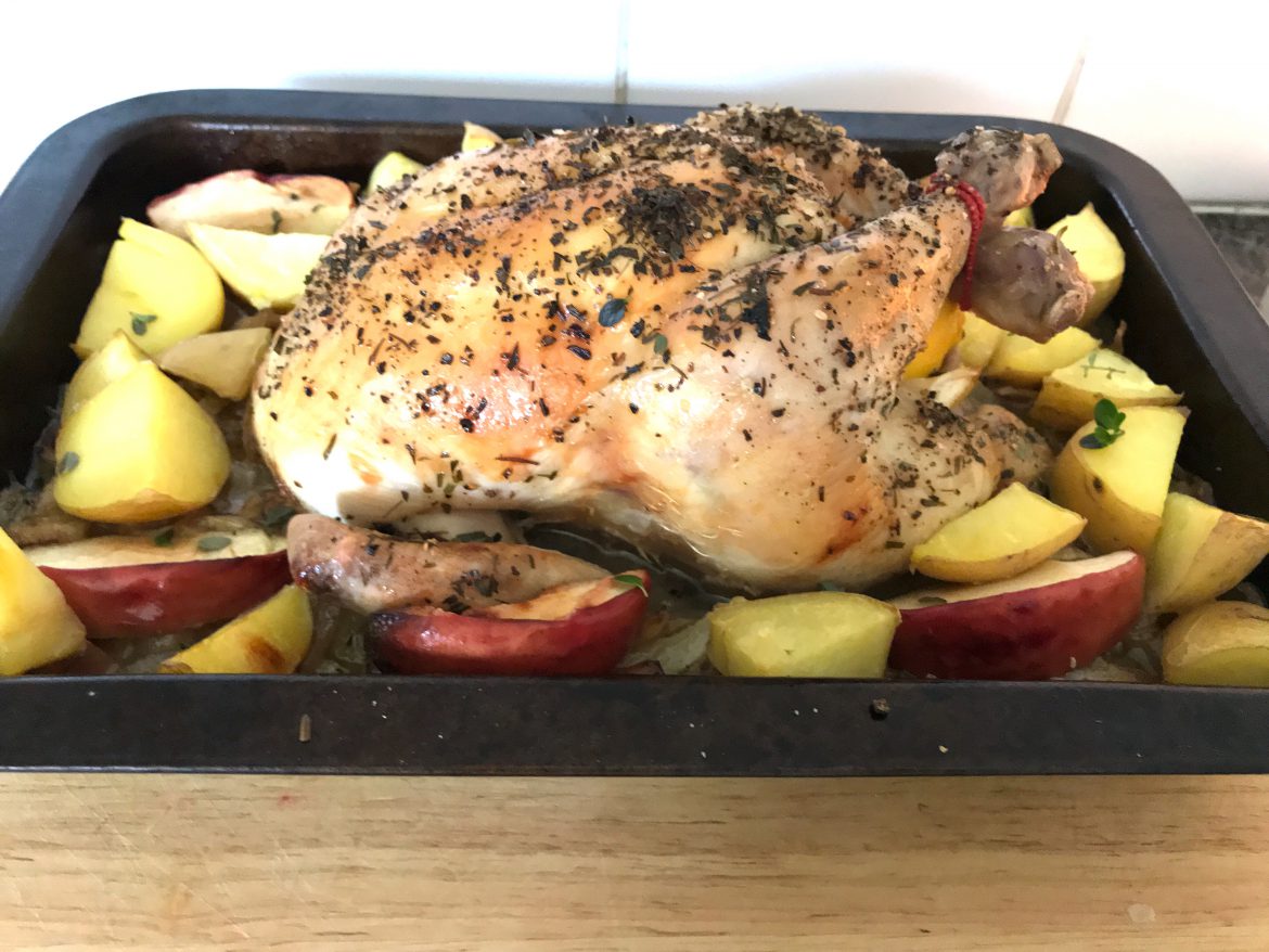 Cider Roast Chicken