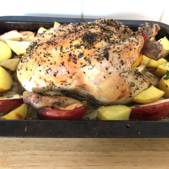 Cider Roast Chicken