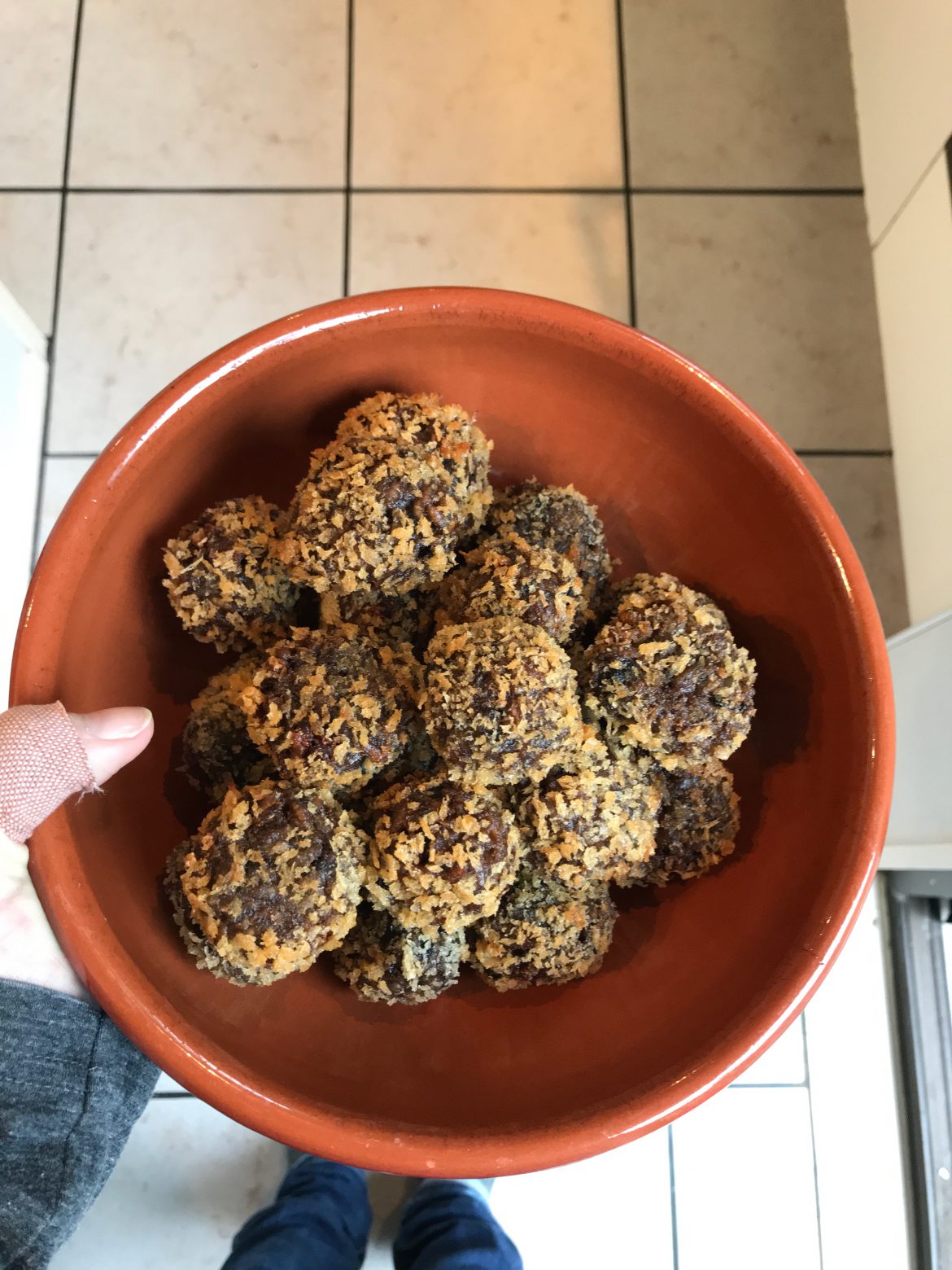 Mushroom Red Wine Arancini Balls