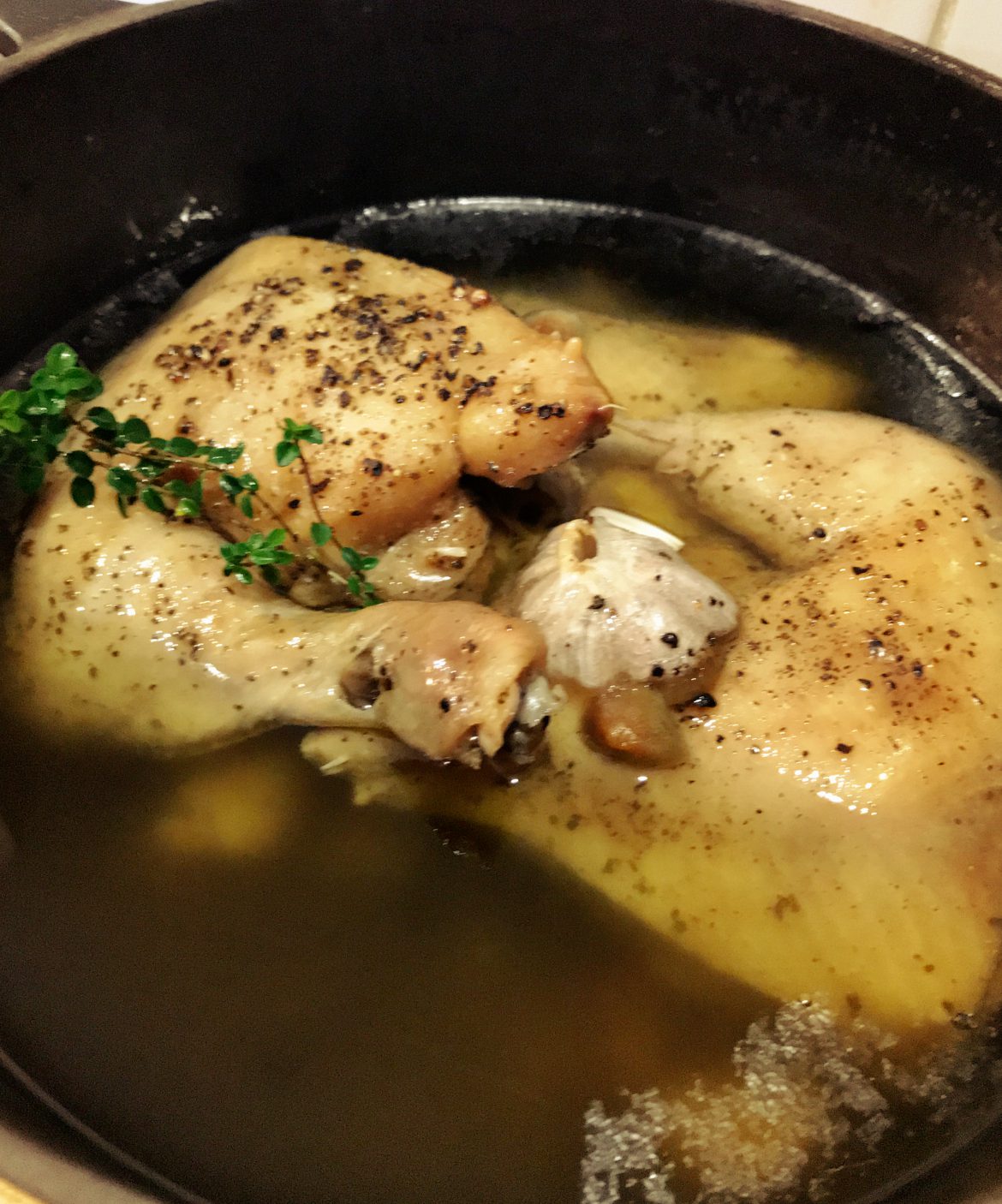 Luxuriously Simple Chicken Confit