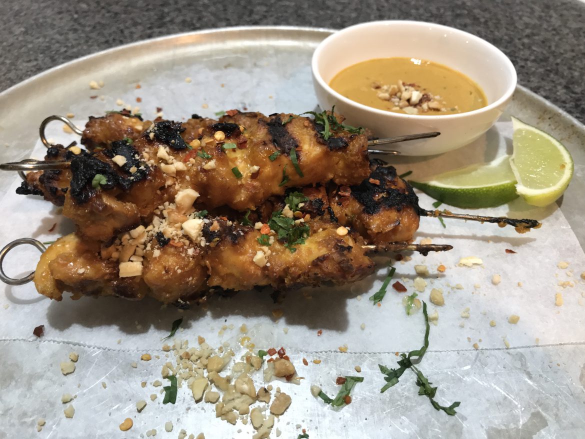 Fix & Fogg Spicy Chicken Satay Skewers