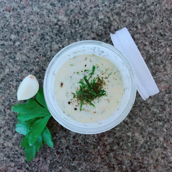 Basic Herby Yoghurt Dressing