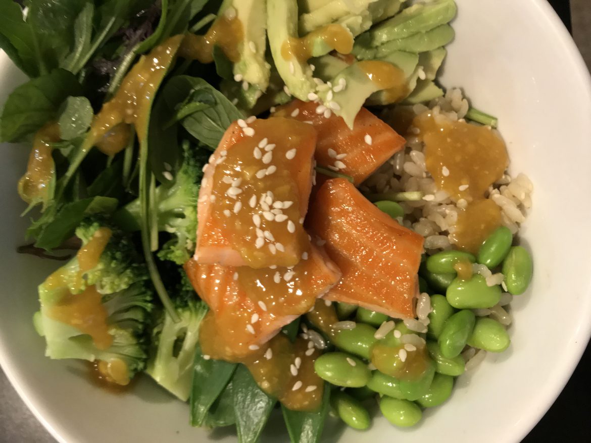 Solo Salmon Poke Bowl