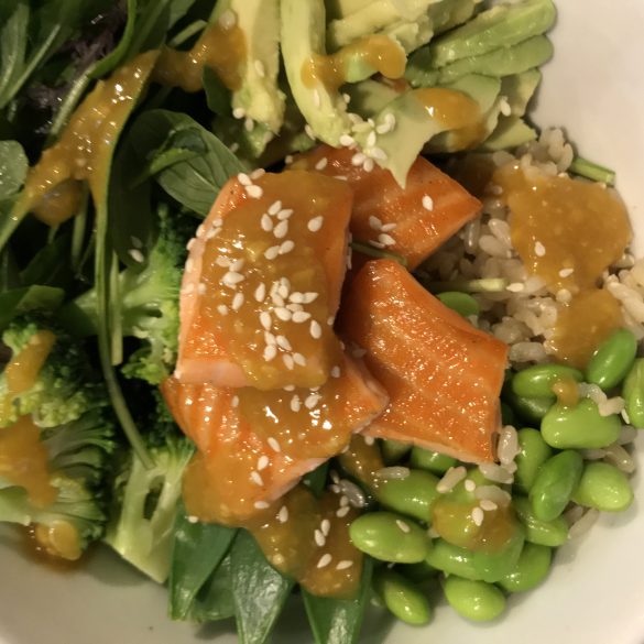 Solo Salmon Poke Bowl