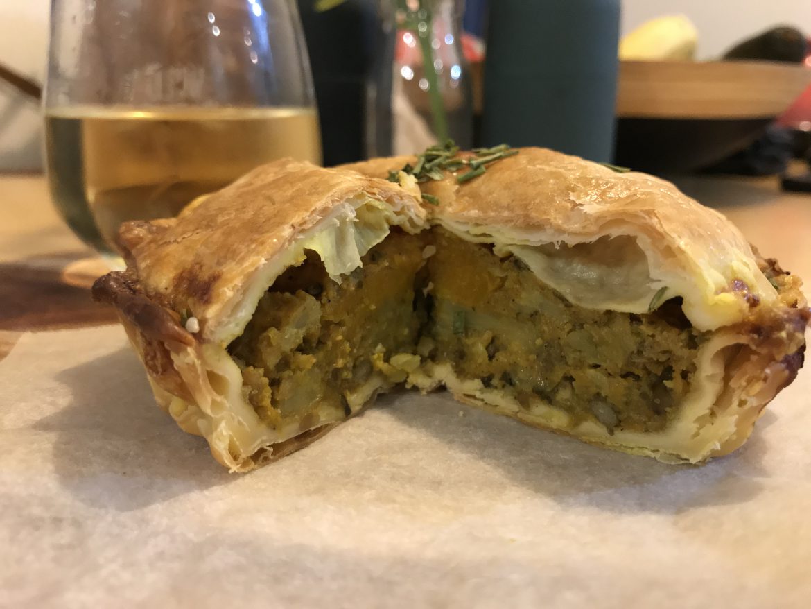 Soul Warming Curried Vegetable Pies