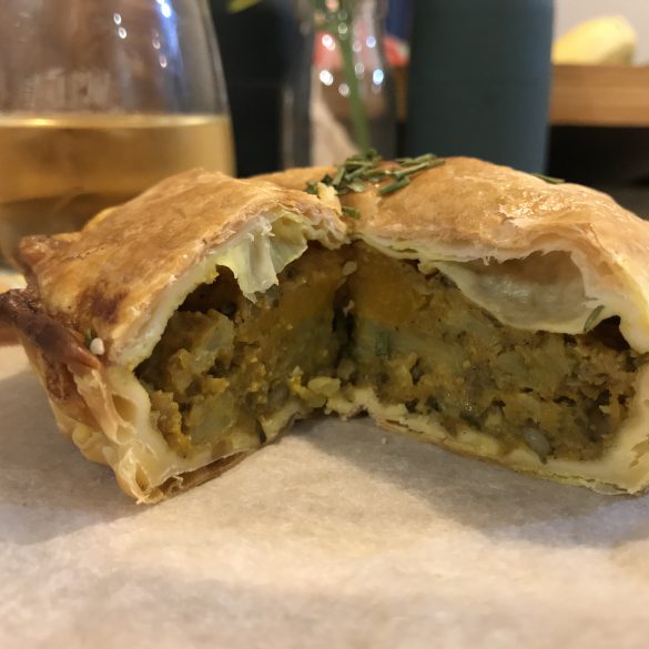 Soul Warming Curried Vegetable Pies