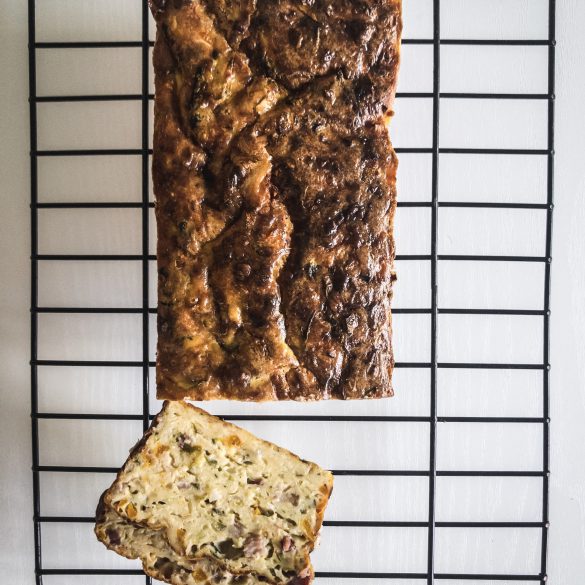 Zucchini Pumpkin Breakfast Loaf