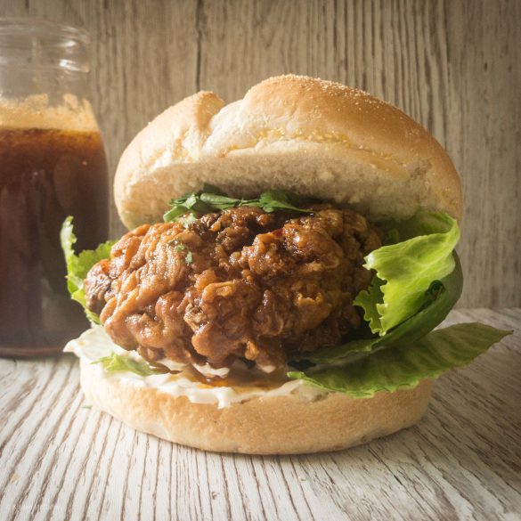 Buttermilk Fried Chicken Burgers