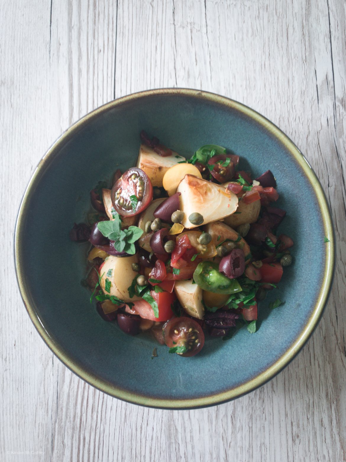 Puttanesca Potato Salad