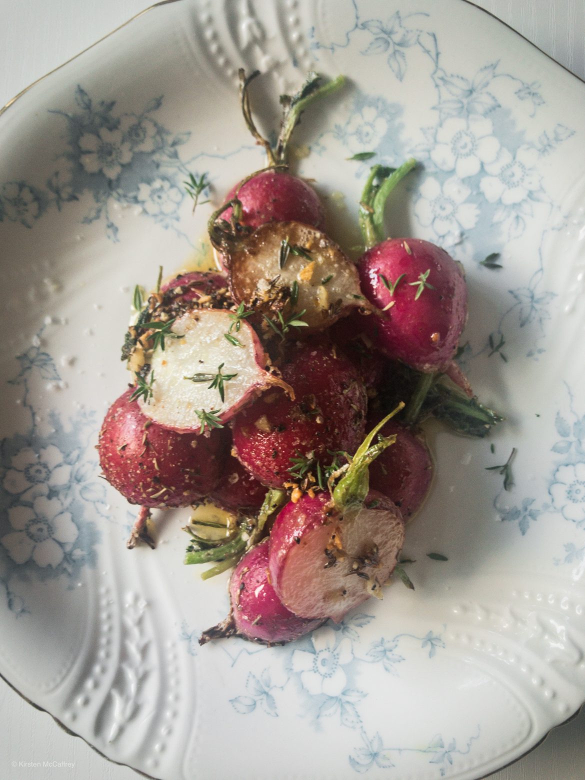 Hot Buttered Radishes