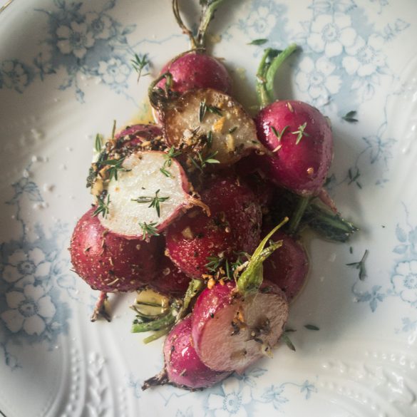 Hot Buttered Radishes