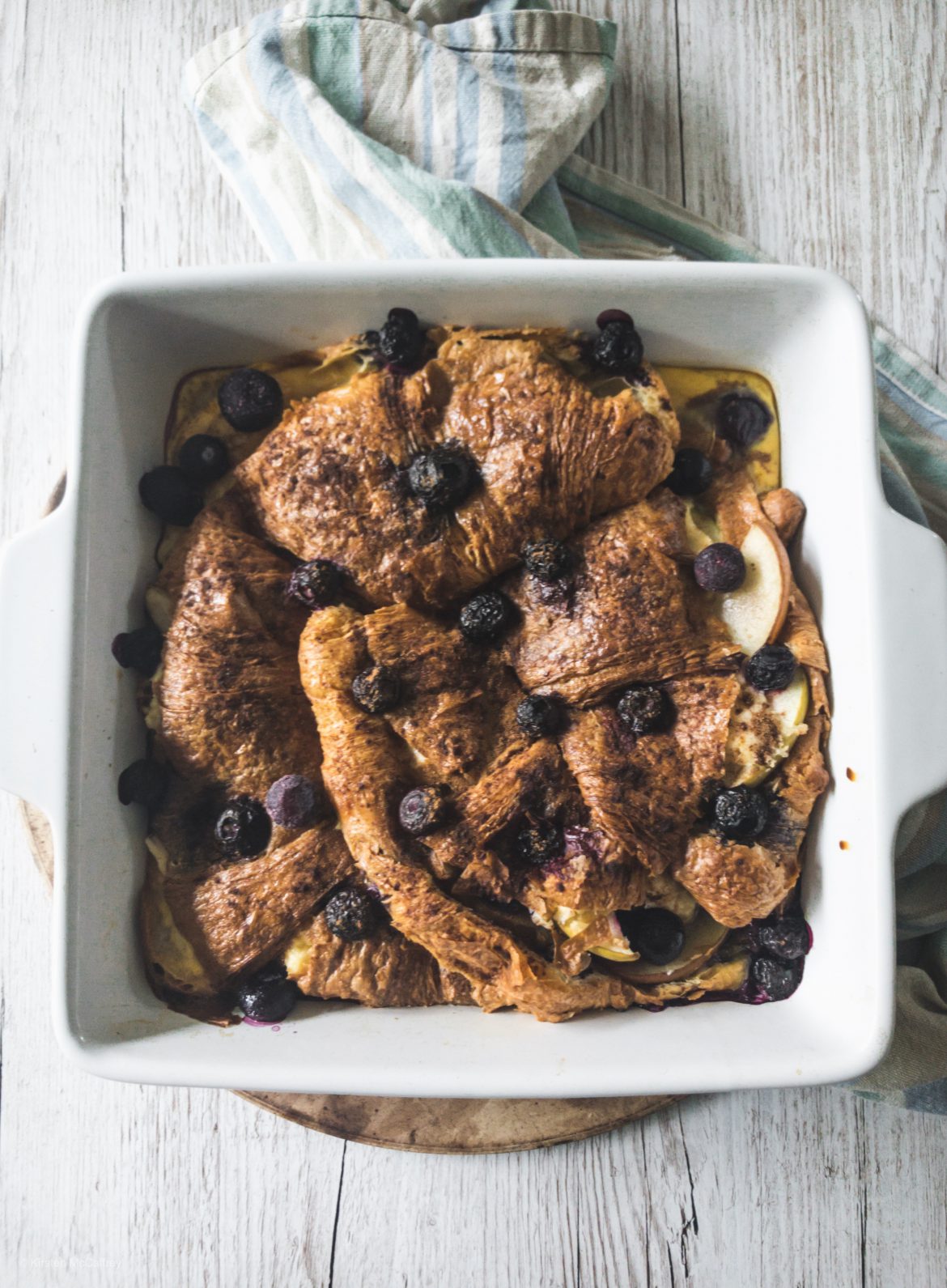Stuffed Croissant French Toast Bake