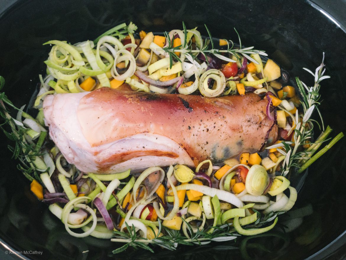 Bacon minestrone soup