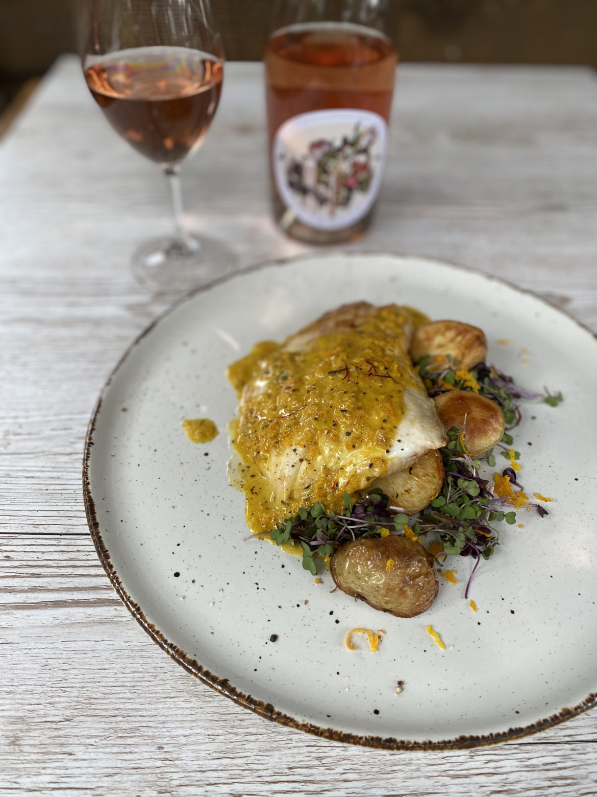 Panfried john dory