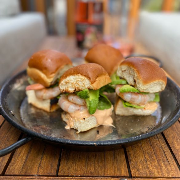 prawn cocktail slider